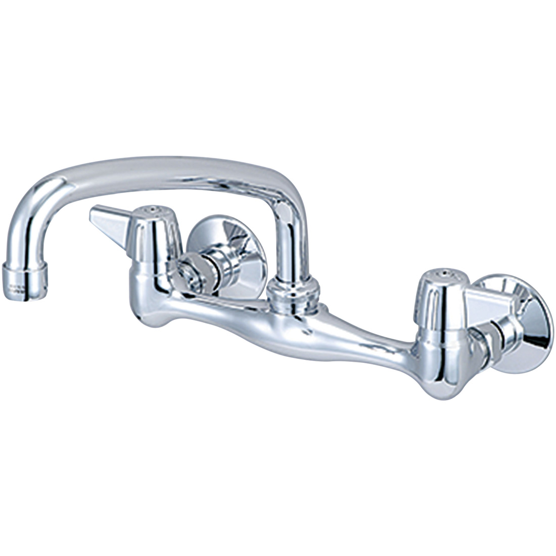 Two Handle Wallmount Kitchen Faucet Pioneer Industries   0047 TA1 