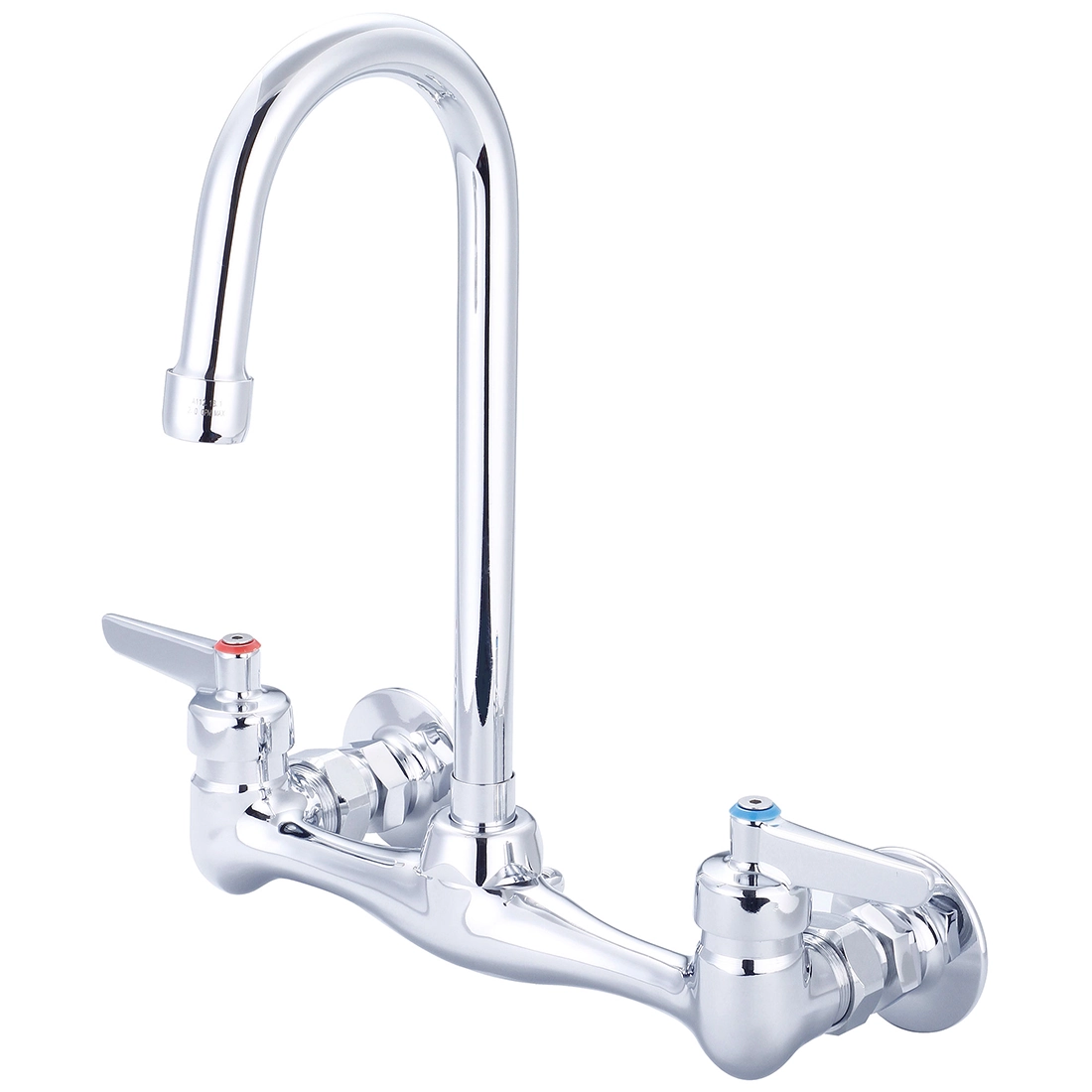 Two Handle Wallmount Kitchen Faucet Model# 0047-TLE17