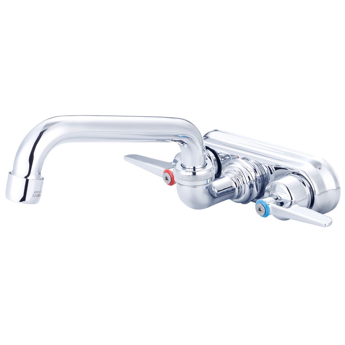 Two Handle Shell Type Wallmount Faucet | Pioneer Industries