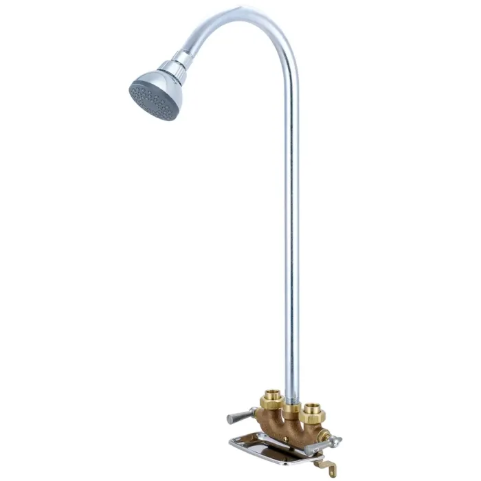 Central Brass Two Handle Utility Shower