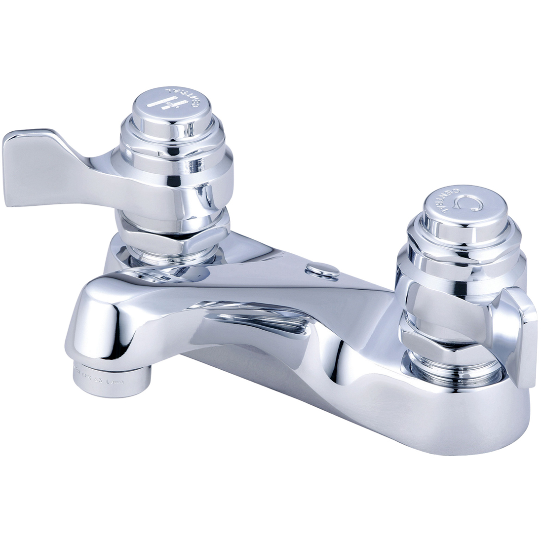 Central Brass Self-Close Two Handle Bathroom Faucet Model# 1167-AV