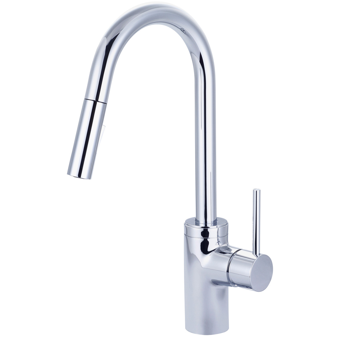 PIONEER 2DM301 TWO HANDLE KITCHEN FAUCET W/SPRAYER PVD BRUSHED NICKEL *A1 