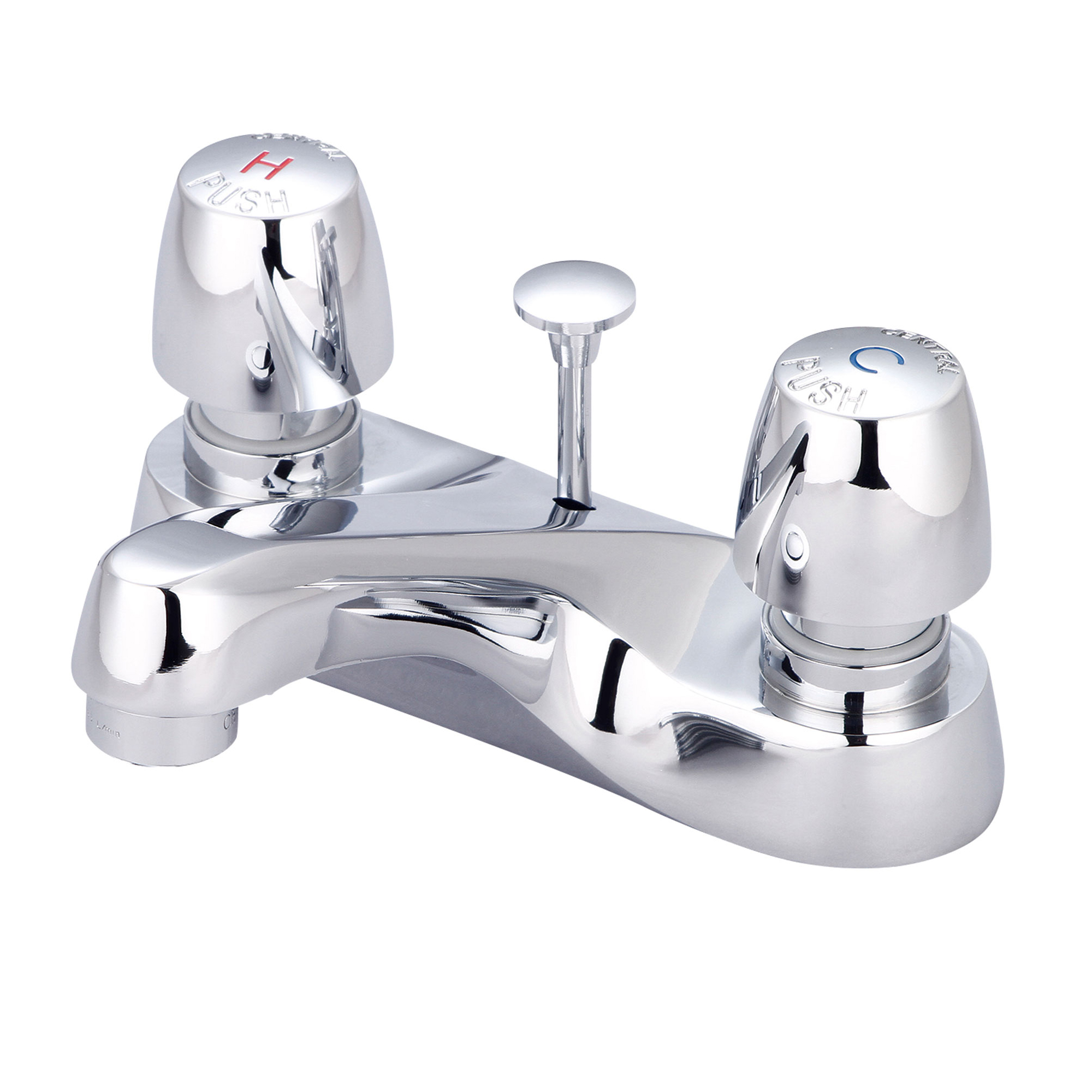 Central Brass Slow-Close Two Handle Bathroom Faucet Model# 3137-AVN2