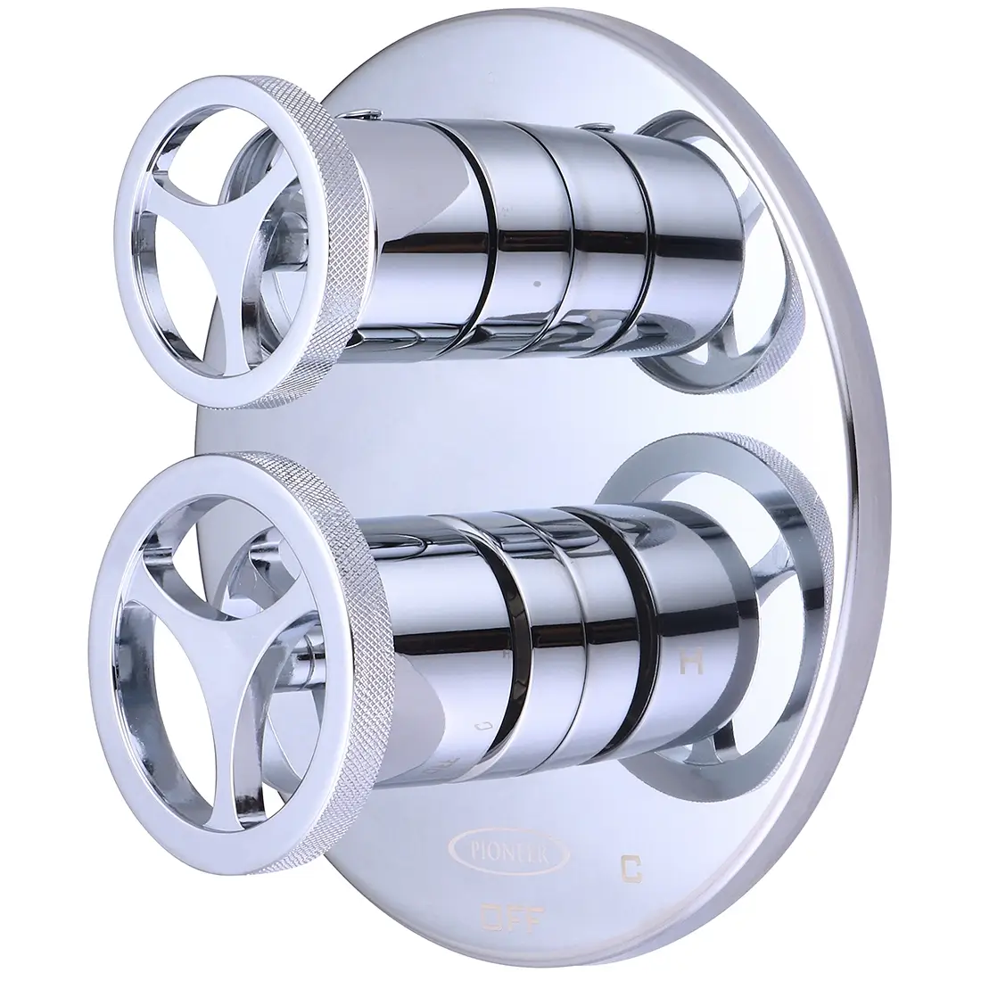 Pioneer Two Handle Valve Trim Set