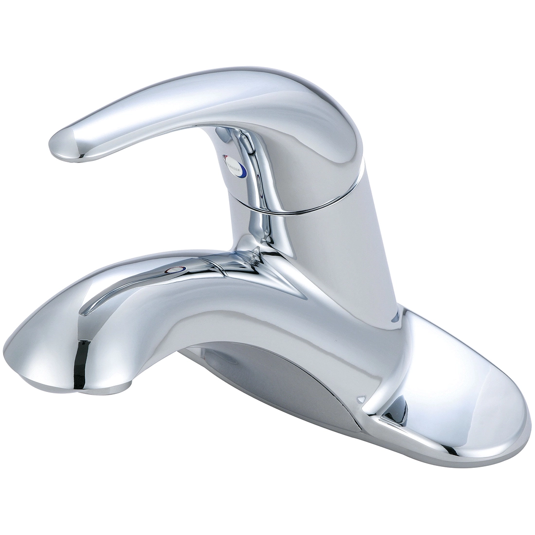 Central Brass Slow-Close Two Handle Lavatory Commercial Faucet