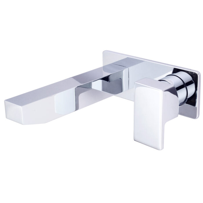 Pioneer Single Handle Lavatory Wall Mount Vessel Filler/Roman Tub Set
