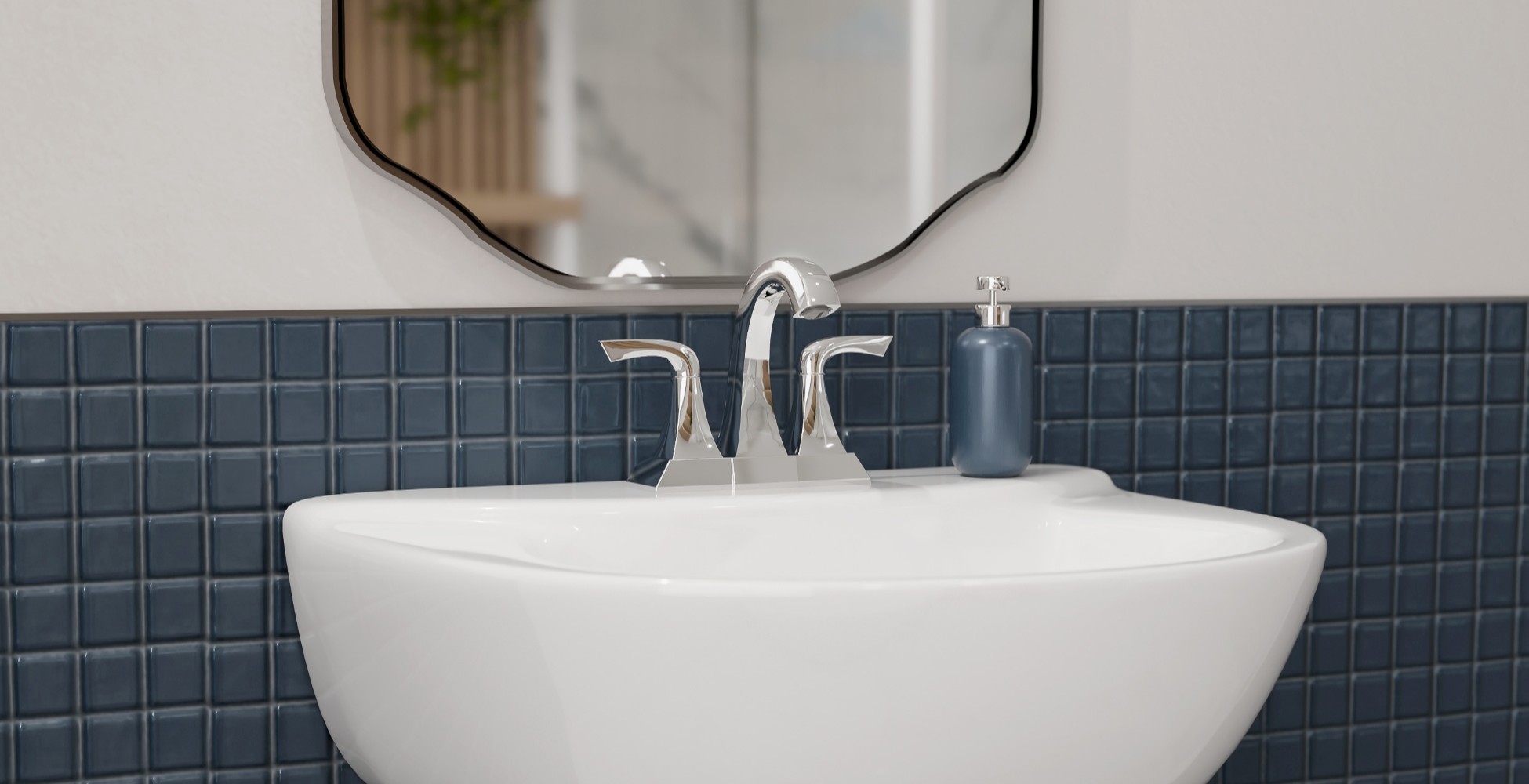 3PR110 Prezna Pioneer Two Handle Lavatory Faucet Lifestyle Inspiration 3D Artist Connor Davis [02]