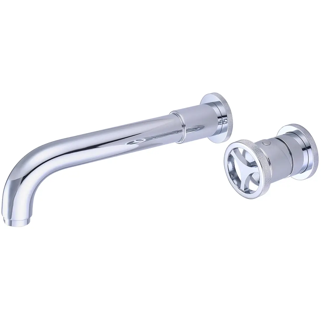 Pioneer Single Handle Wall Mount Roman Tub Set