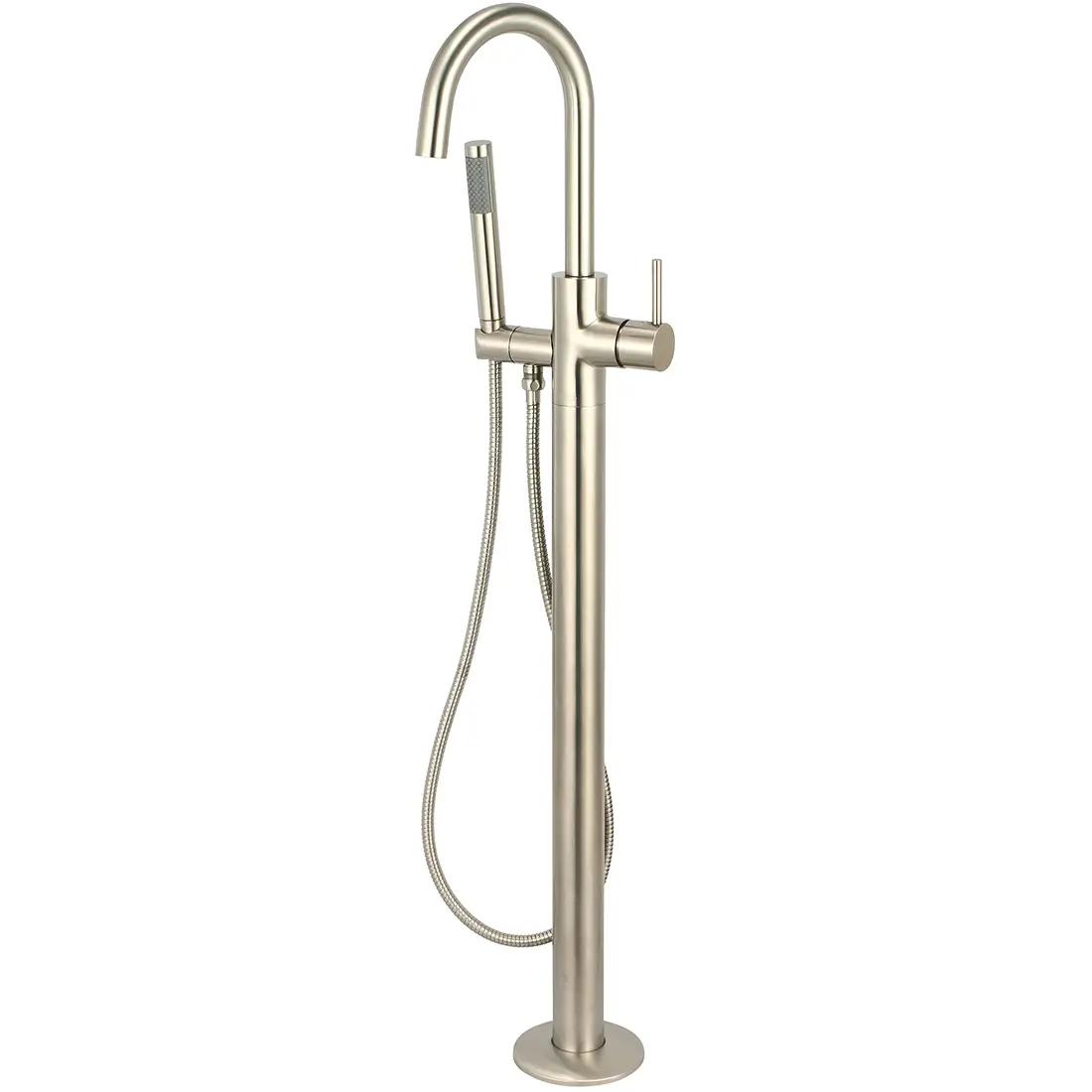 Pioneer Freestanding Tub Filler Faucet with Handheld Shower - Image 2