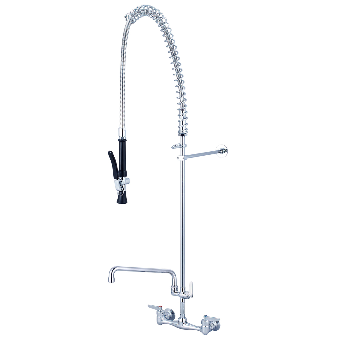 Two Handle Wallmount Pre-Rinse Faucet Model #80047-ULE60-AD0