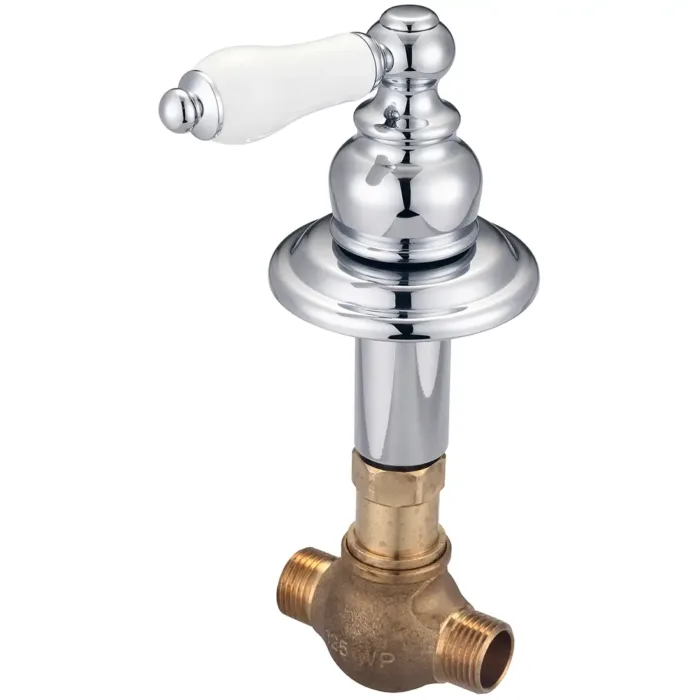 Central Brass Tile Stop Rough-In Valve