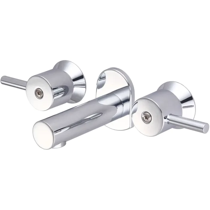 Central Brass Two Handle Widespread Shelfback Lavatory Faucet