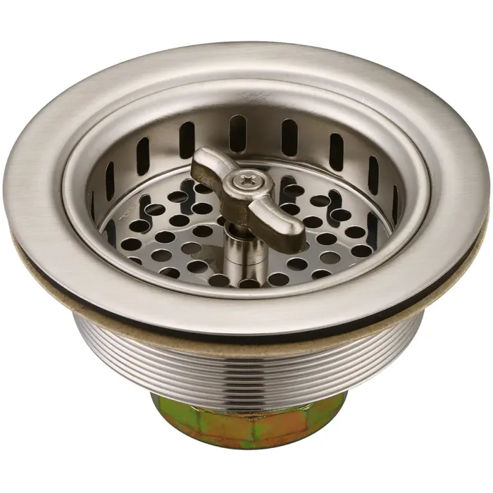 Olympia Stainless Steel Spin & Seal Basket Strainer - Image 2