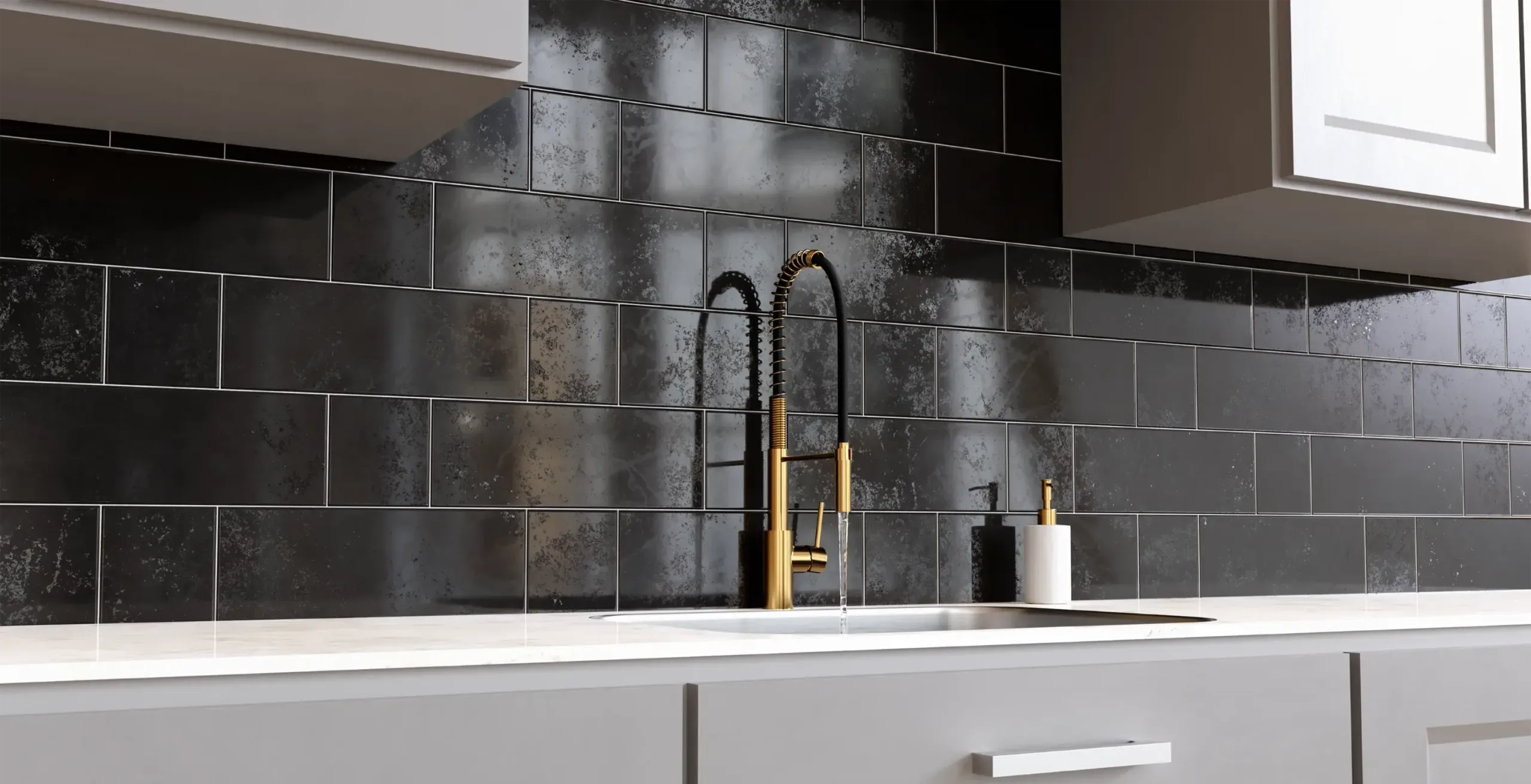 Pioneer Motegi Single Handle Pre-Rinse Spring Pull-Down Kitchen Faucet 2MT270 Lifestyle Inspiration 3D Artist Connor Davis