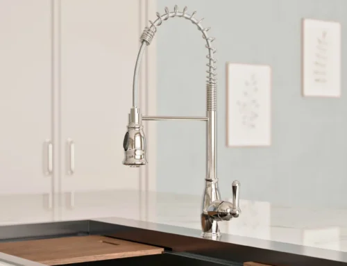Artful Faucet Placement for Center Islands in New Multifamily Housing