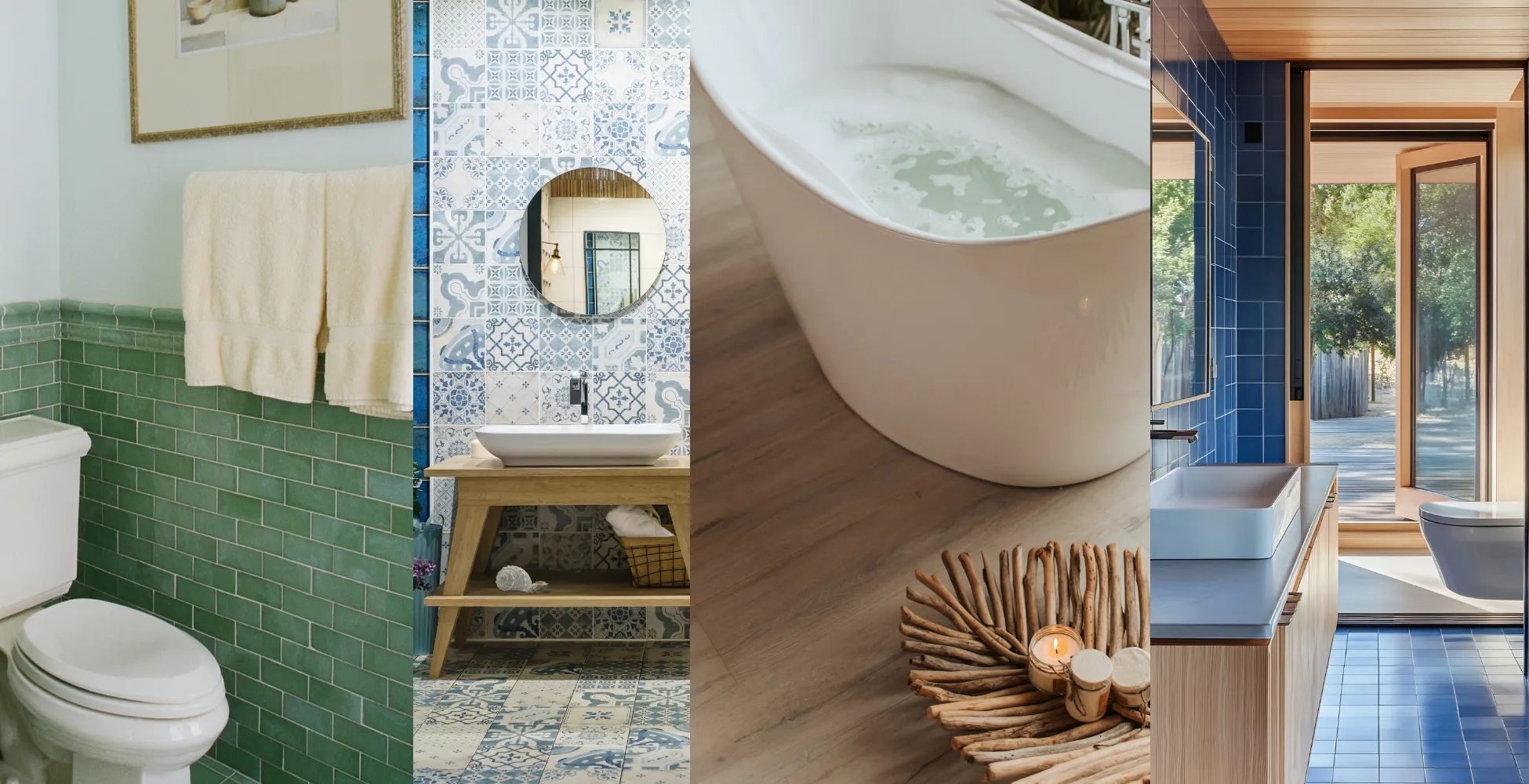 Coastal Modern Bathroom Ideas Using Brushed Nickel Fixtures brushed nickel