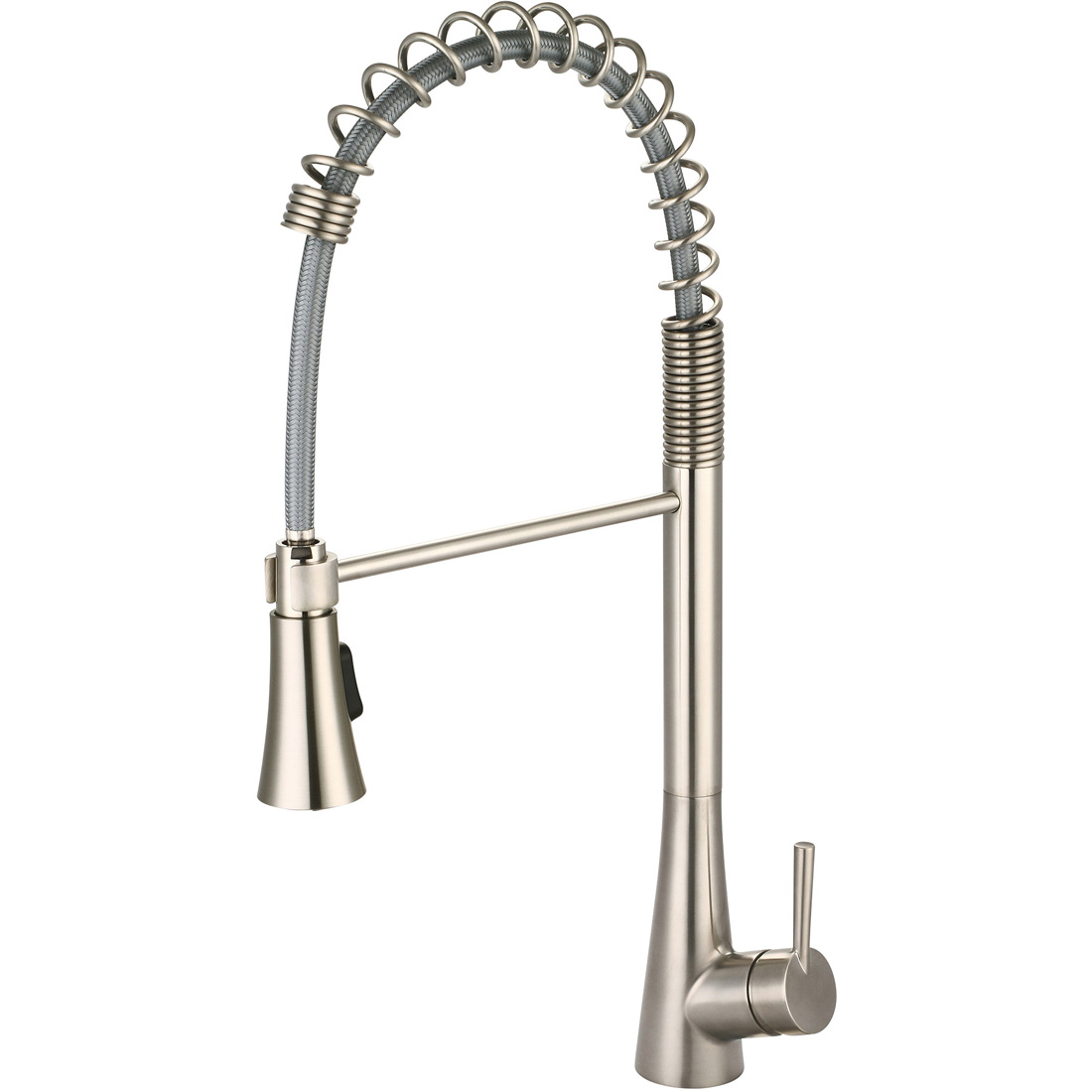 i2 Single Handle Pre-Rinse Spring Pull-Down Kitchen Faucet 