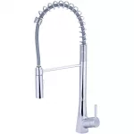 Olympia Single Handle Pre-Rinse Spring Pull-Down Kitchen Faucet