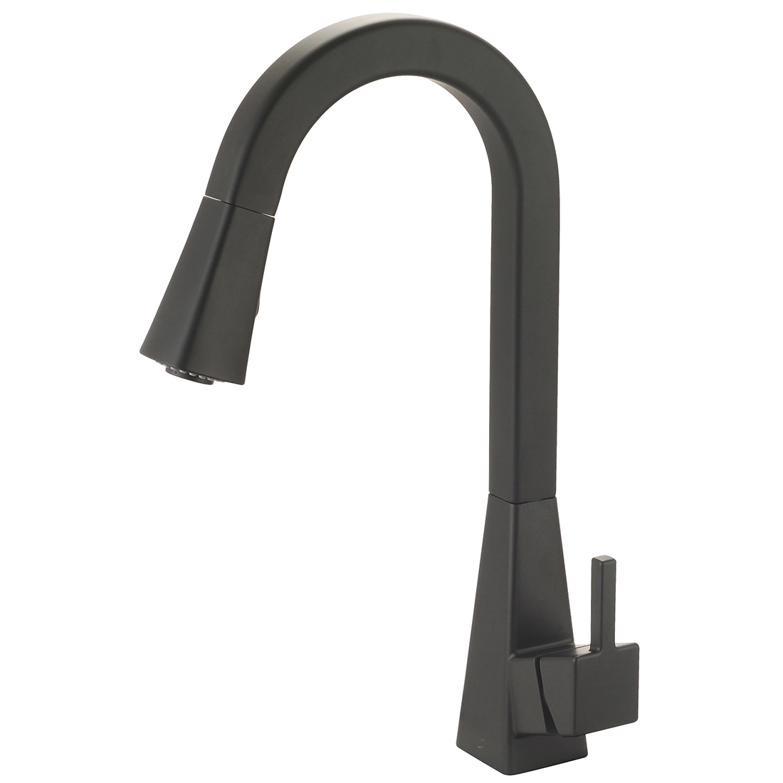 K-5060 Single Handle Pull Down Kitchen Faucet in Matte Black