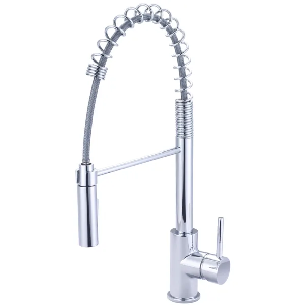 i2v Olympia Single Handle Pre-Rinse Spring Pull-Down Kitchen Faucet Model# K-5090