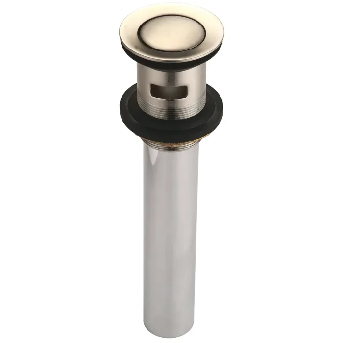 Olympia Push Down Drain With Overflow - Image 3