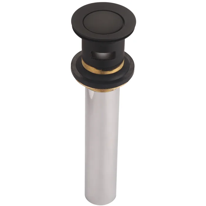 Olympia Push Down Drain With Overflow - Image 2