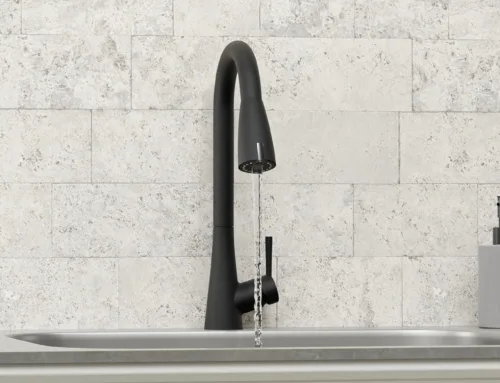 Kitchens Dazzle with Brushed Gold and Matte Black Faucets and Fixtures