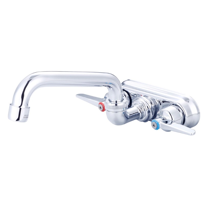 Two Handle Shell Type Wallmount Faucet Model #0194-LE0