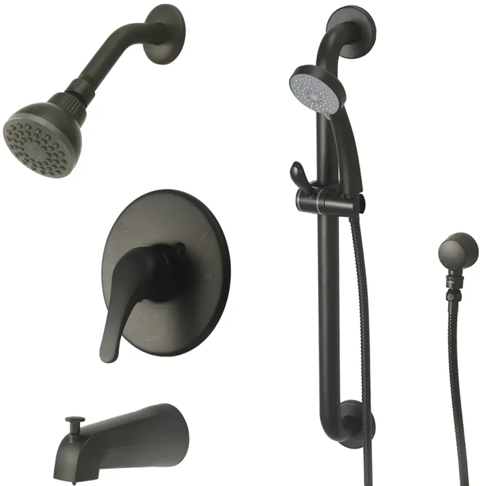 Olympia Single Handle Tub/Shower Trim Set W/Handheld - Image 3