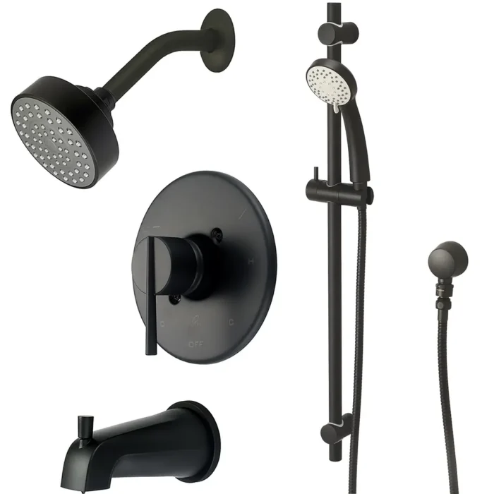 Olympia Single Handle Tub/Shower Trim Set W/Handheld Showerhead